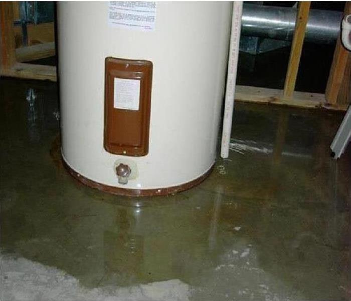 water heating leaking